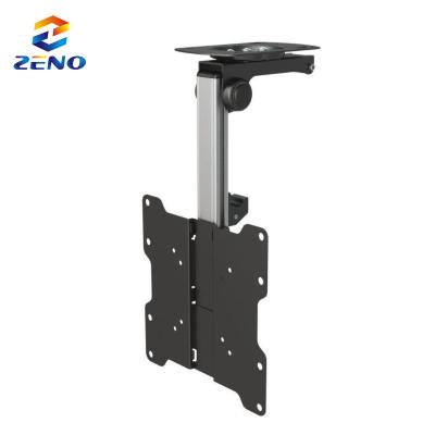 China Manual Cold Rolled Steel Flip Down Ceiling Mount for 14 to 42 inch Flat Panels, Folding Tilt Pitched Roof and Under Cabinet Mount for LCD TV a for sale