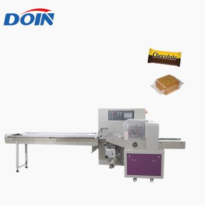 Κίνα Automatic Horizontal Food Doin Package Candy Chocolate Bar Flow Packaging Machine προς πώληση