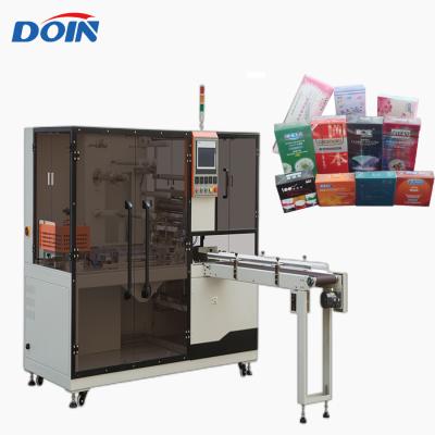 中国 Food Doin Perfume Box Machine BOPP Cellophane Overwrap Cosmetic Wrapping Machine 販売のため