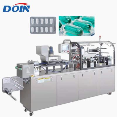 China Automatic High Speed ​​Food Doin Servo Motor Camera Inspection Aluminum PVC Blister Packing Machine en venta