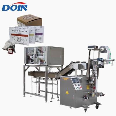 중국 Doin automatic high efficiency triangle production bag pyramid tea packing machine for sale 판매용