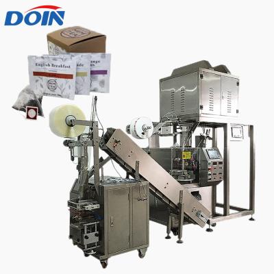 China Hot Sale Automatic Doin Pyramid High Production Efficiency Doin Tea Bag Packing Machine Dip Triangle Tea Bag Silk Tea Bag Packaging Machine à venda