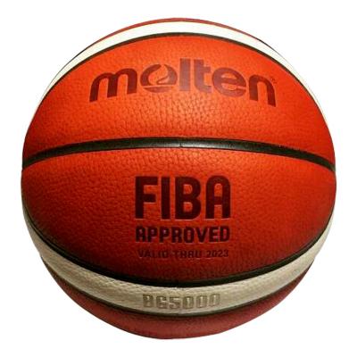 China 2023 Professional Custom Melted Premium Leather Match Baloncesto BG5000 GG7X GG7 Basketball Ball For Indoor Outdoor for sale