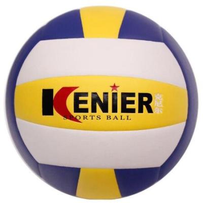 China Wholesale Custom Voleibol Voleibol Logo Colored PU Colored Micro Fiber Beach Volleyball Ball Best For Match And Training for sale