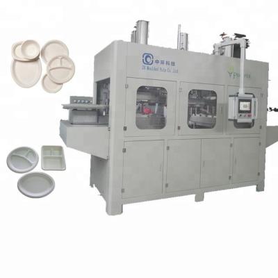 Cina Biodegradabile Disposable Container Making Machine, macchina per formare piastre di carta 380V in vendita