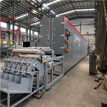 China Productielijn voor het recyclen van dubbel draaiend papier, Pulp Thermoforming Machine 80KW Te koop