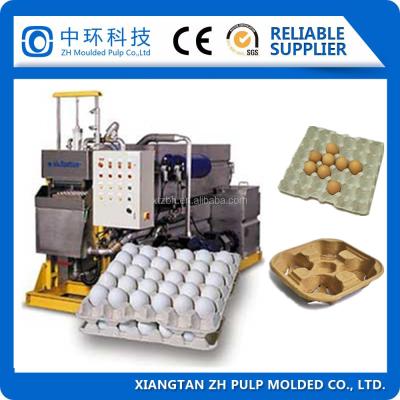 China Flexible Structure Eggscrate Machine 100kw Semi Automatic Paper Tray Maker Te koop