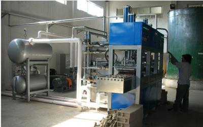 China CE Certified Paper Pulp Molding Machine 30kw Bagasse Tableware Machine for sale