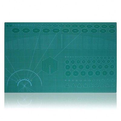 China Recycled A2 PVC Non-Slip Cutting Mat 60x45cm Self Healing Sewing Cutting Mat for sale