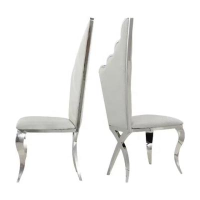 China Foldable Minimalist Luxury Newlyweds Style Gold Metal Wedding Hotel Home Dining Chairs for sale