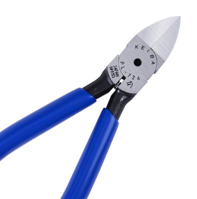 China Mini Steel Diagonal Pliers Non-slip Rubber Wire and Cable Cutter DIY Tool Cutting Pliers for sale