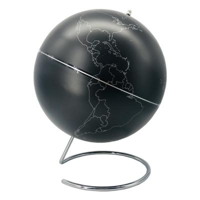 China Desktop Decoration Classic World Globe For Office School Geography Map Rotating Globe for sale