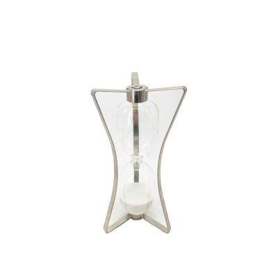 China Art Decor Wholesale Promotion Metal Hourglass Decor Unique Larger 30 Minute Sand Timer for sale