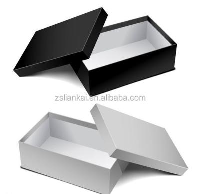 China Recyclable Wholesale Custom Printed Clear Cardboard Insulated Shoe Box for sale