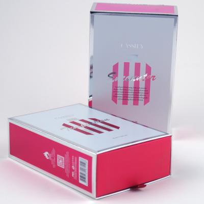 China Wholesale Recyclable High Quality Rigid Paper Drawer Gift Boxes With EVA Foam Custom Insert for sale