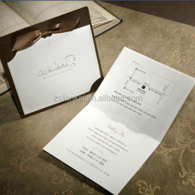 China Wedding wedding invitation card for sale