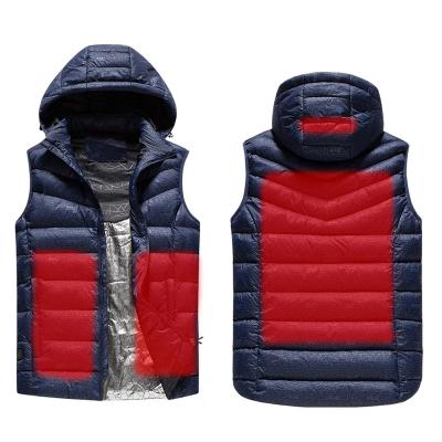 China Sustainable Men's Safety Smart Winter Outdoor Casual Infrared Heating Warm Vest for sale