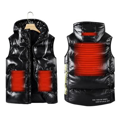 China Sustainable Lover's Safety Smart Winter Casual Outdoor Infrared Heating Warm Vest for sale