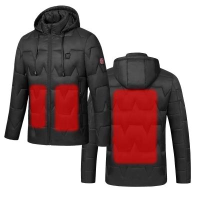 China Rechargeable Battery Sustainable Unisex Infrared Smart Passionate Winter Safety Warm Coat for sale