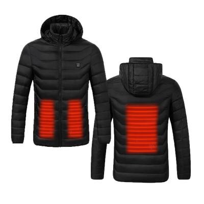 China Sustainable Men's Safety Rechargeable Battery Infrared Intelligent Passionate Winter Warm Coat for sale