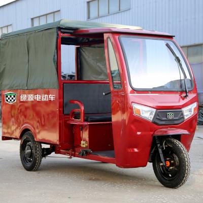 China The hot sale large passenger space many seats electric tricycle with cabin for sale