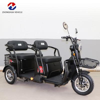 China Passenger 48V 500W Adult Use Electric Tricycle Three Wheel Electric Used For Passenger And Cargo for sale