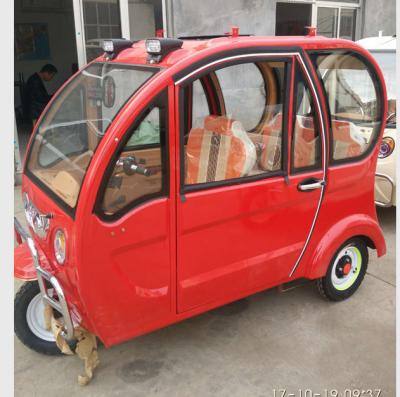 China Cargo 2 doors electric tricycle/cabin cargo tricycle/electric tricycle enclosed series for sale