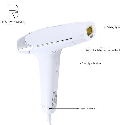 China Handheld Hair Removal Mini Hair Removal Device Freckle Acne Removal Beauty Apparatus for sale