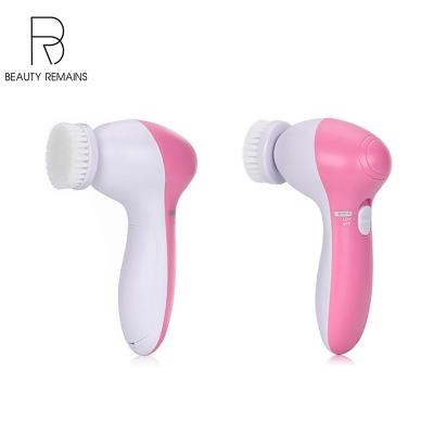 China Pore ​​Remover Face Rotating Brush Pore Machine Cleaning Massage for Skin Care 5 in 1 Beauty Care Massager for sale