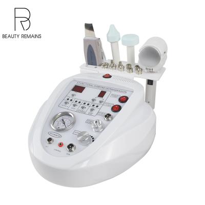 China 2021 Anti Aging 4 In 1 Diamond Dermabrasion Machine Ultrasound Multifunctional Microdermabrasion Facial Exfoliators Machine for sale