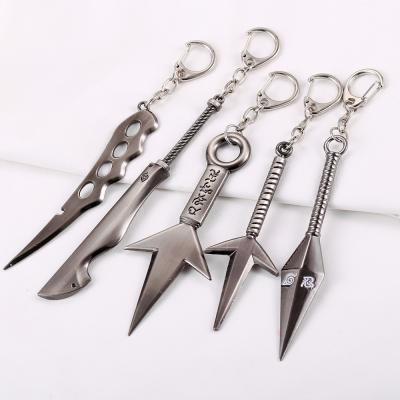 China Kunai Uzumaki Sasuke Hot Sword Anime Jewelry Hatake Kakashi Uchiha Itachi Anime Uchiha Itachi Key Chain Anime Key Chain for sale