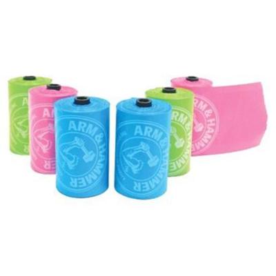 China Custom Eco Friendly Biodegradable Dog Poop Bags EN13432 / MSDS Approved for sale