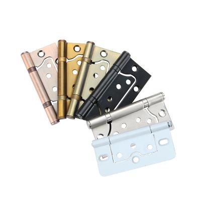 China Modern High Quality Square Hinge Stainless Steel &Iron Ball Bearing Butt Corner Door Hinge for sale