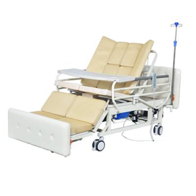 China Hosptial or Home Electric Nursing Bed Hospital Icu Bed Home Care Use Electric Nursing Bed Backrest Lifting Down& Leg for sale