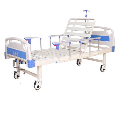 China Cama Clinica ABS 2 Crank 2 Function Crank 2 Function Custom Medical Hospital Bed Cama Clinica Furniture Metal Home Hospital Bed For Patients for sale