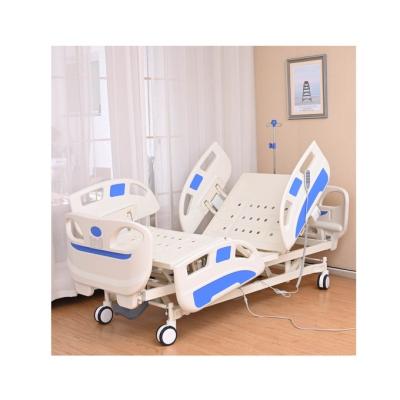 China Hosptial Factory Direct Electric Nursing Bed Height Adjustable Hospital Use 3 Function Medical Patient Electric Hospital Bed for sale