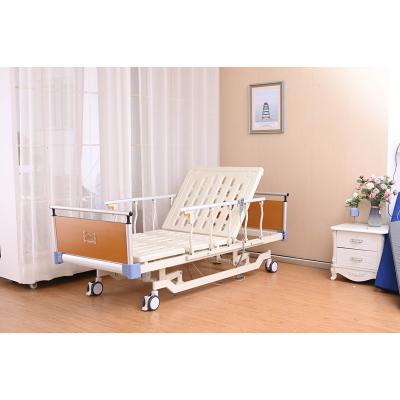 China Hosptial or Home Electric Hospital Bed Ultralow Furniture Hospital Triple Function Electric Bed - for sale