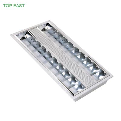 China Desk 2 Tubes Double Tube Light T5 Desk Led Grille Panel Light With 3years Warranty for sale