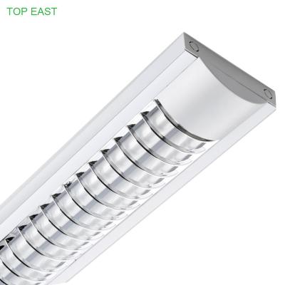 China Desk Purification Aluminum Flat Lights Led Fluorescent Tube Fixtures 2ft 3ft 4ft 5ft 8ft For Supermarket for sale