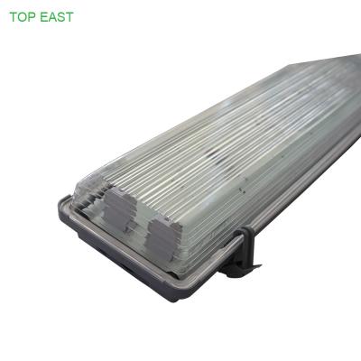 China High power 18w*2 waterproof led warehouse triproof light for IP65 with 2 years warranty for sale