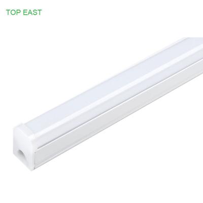 China China Residential Factory Price T5 Led Linkable Linear Light Fluorescent Light Fixture 4ft 110LM/W Tube 1.2M 15W T5 All Plastic Tube for sale