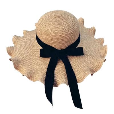 China Dobby Felted Hat Summer Beach Hat Straw Unisex for sale