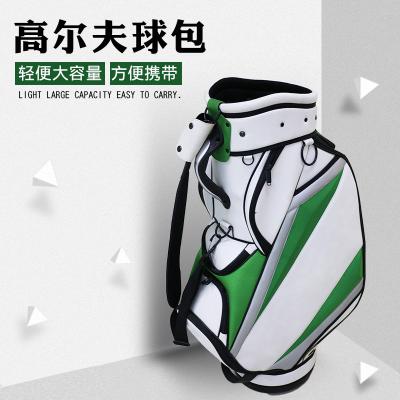 China Custom Logo Waterproof Nylon PU Golf Cart Bag for sale