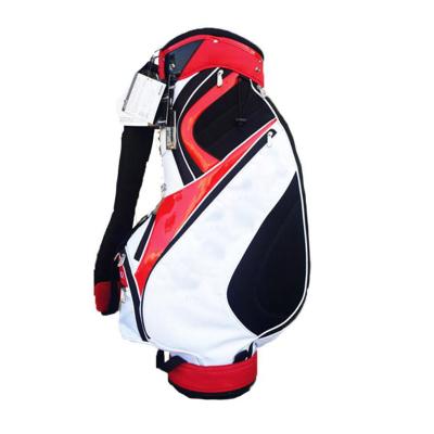 China For Golf Course PU Golf Bag Cover Rain Coat Travel Bag With Stand Attachment Golf Cart Bag for sale