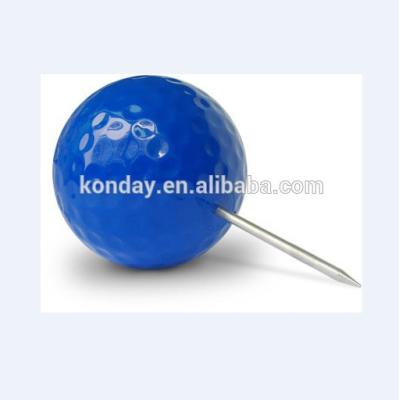 China Plastic Golf Round Dimple Tee Marker Bulk for sale