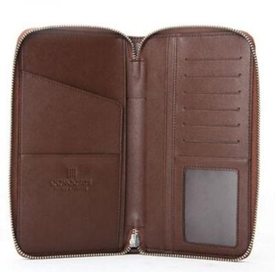 China 2021 NATIONAL Genuine Leather Passport Holder Wallet Passport Genuine Leather Bag for sale