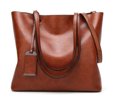 China 2021 Newest Low Price Fashion Cow Leather Woman Handbag Ladies Handbag Sets Ladies Handbag for sale