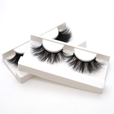 China Long Newet 2020 Natural Fluffy 3d Mink Eyelashes Bulk Luxury 3d Mink Eyelashes Vendor for sale