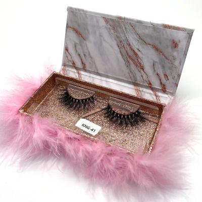 China Wholesale High Quality Natural 3d Long Mink Eyelashes Custom Packing Boxes With 3d Mink Eyelash Manufacturer for sale