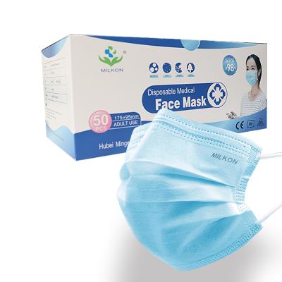 China Earloop Face Mask Wholesale Surgical Face Mask Color Surgical Nonwoven Disposable Medical Box Bfe98 Typeii for sale